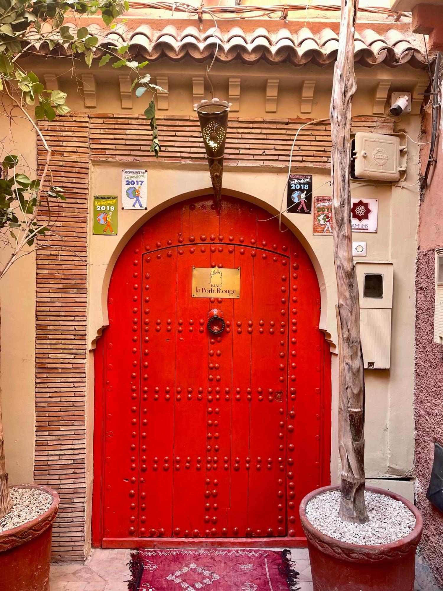Riad La Porte Rouge By La Siredrah Марракеш Экстерьер фото