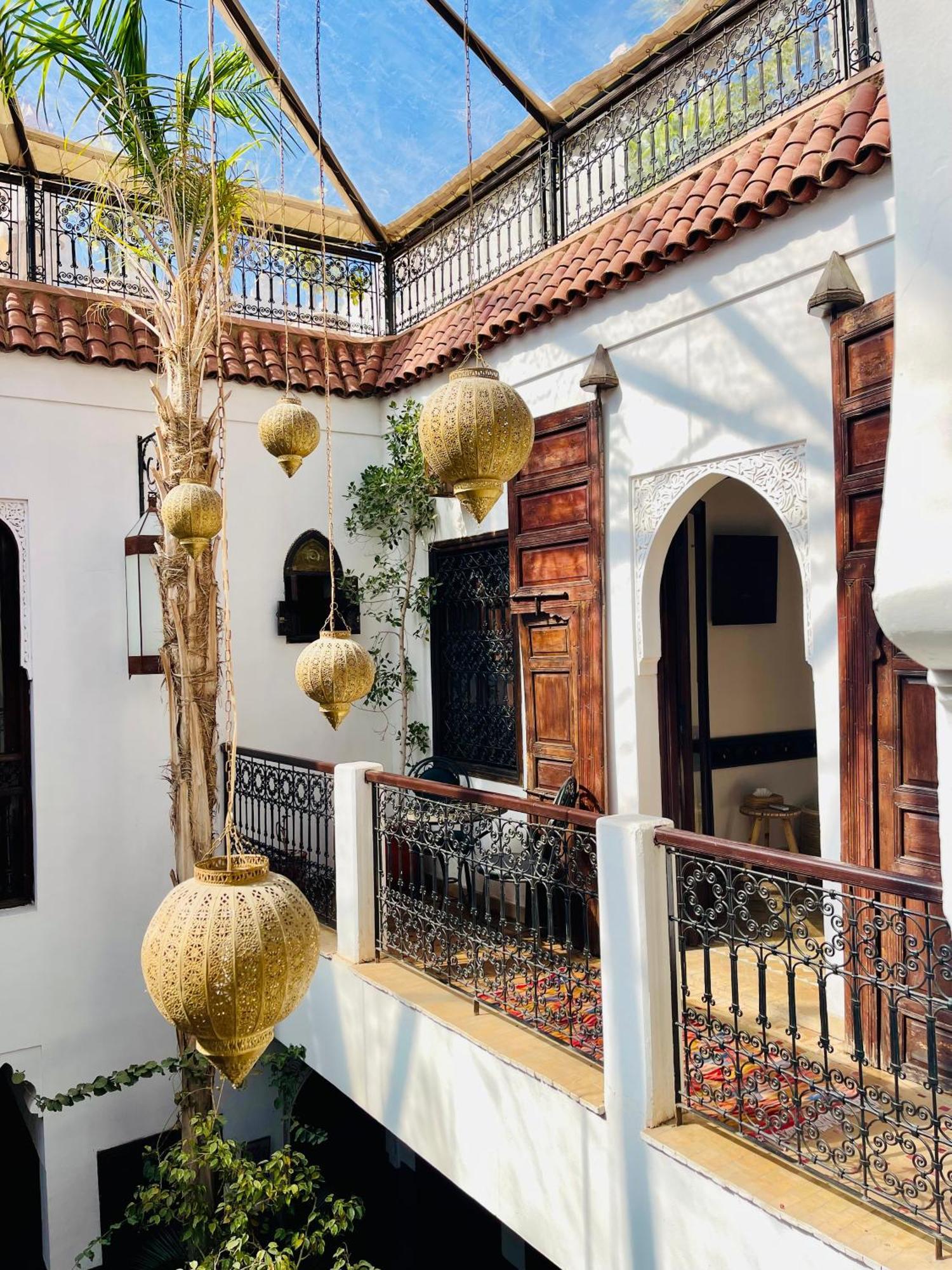 Riad La Porte Rouge By La Siredrah Марракеш Экстерьер фото