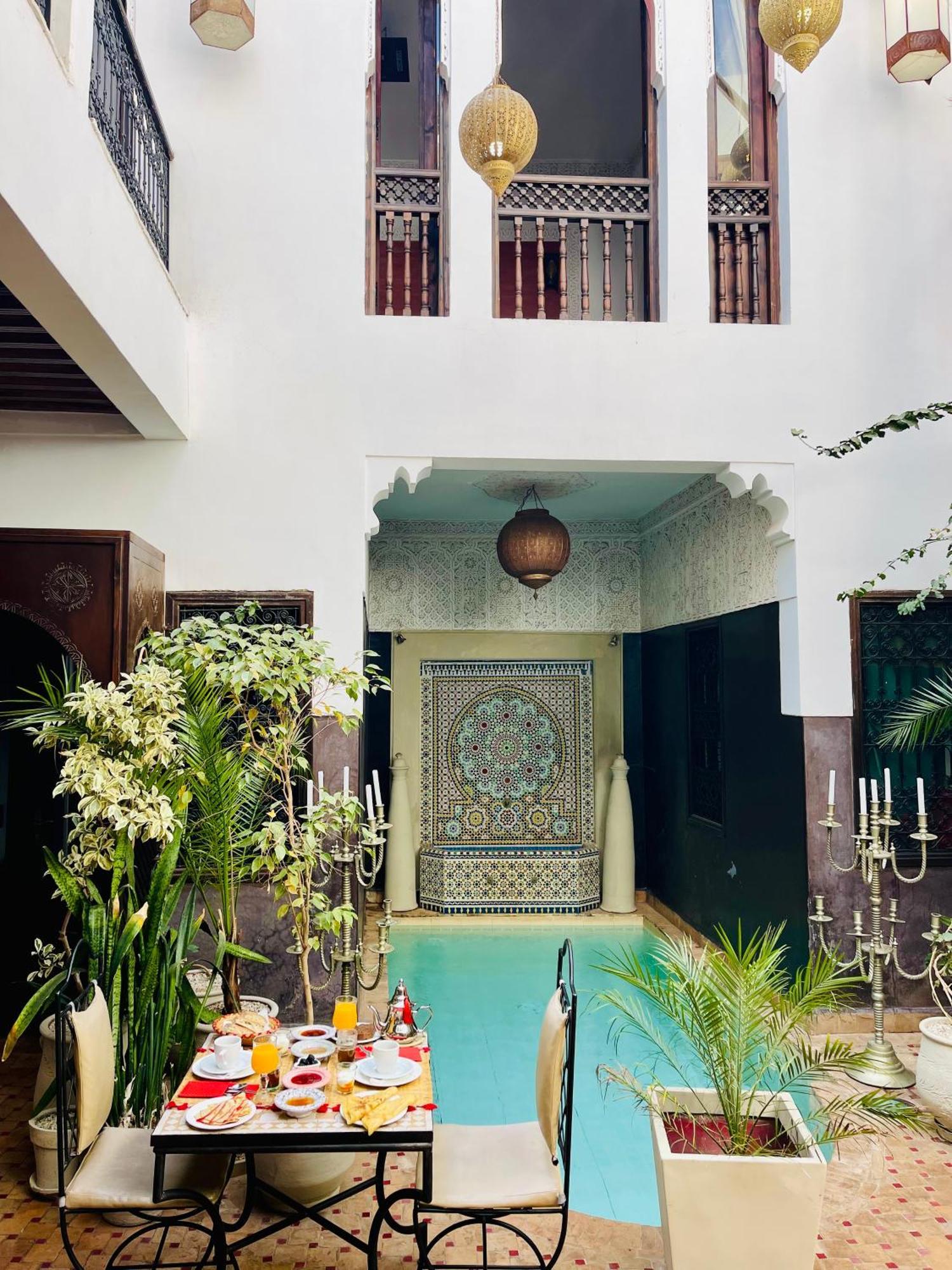 Riad La Porte Rouge By La Siredrah Марракеш Экстерьер фото