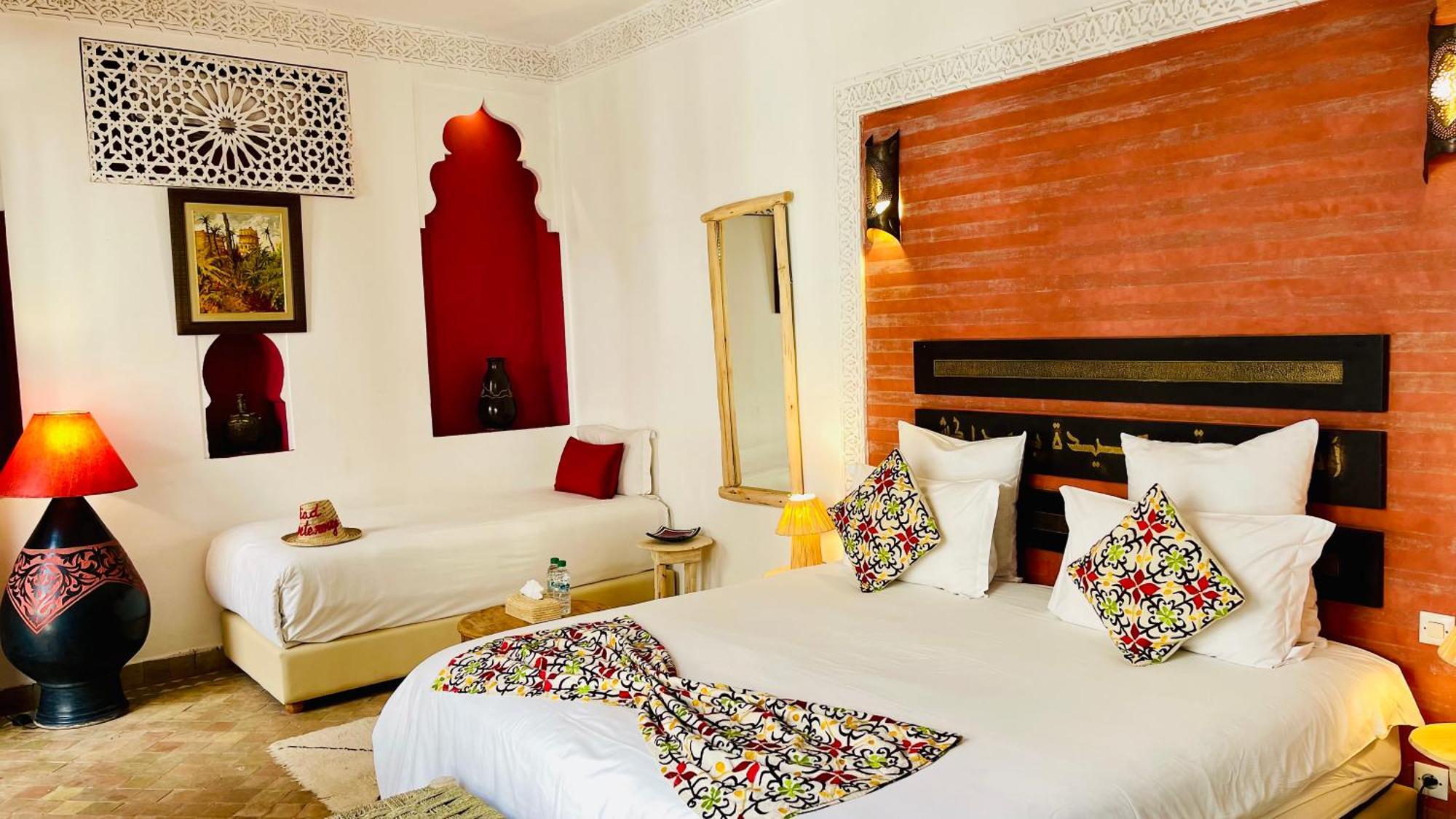 Riad La Porte Rouge By La Siredrah Марракеш Экстерьер фото