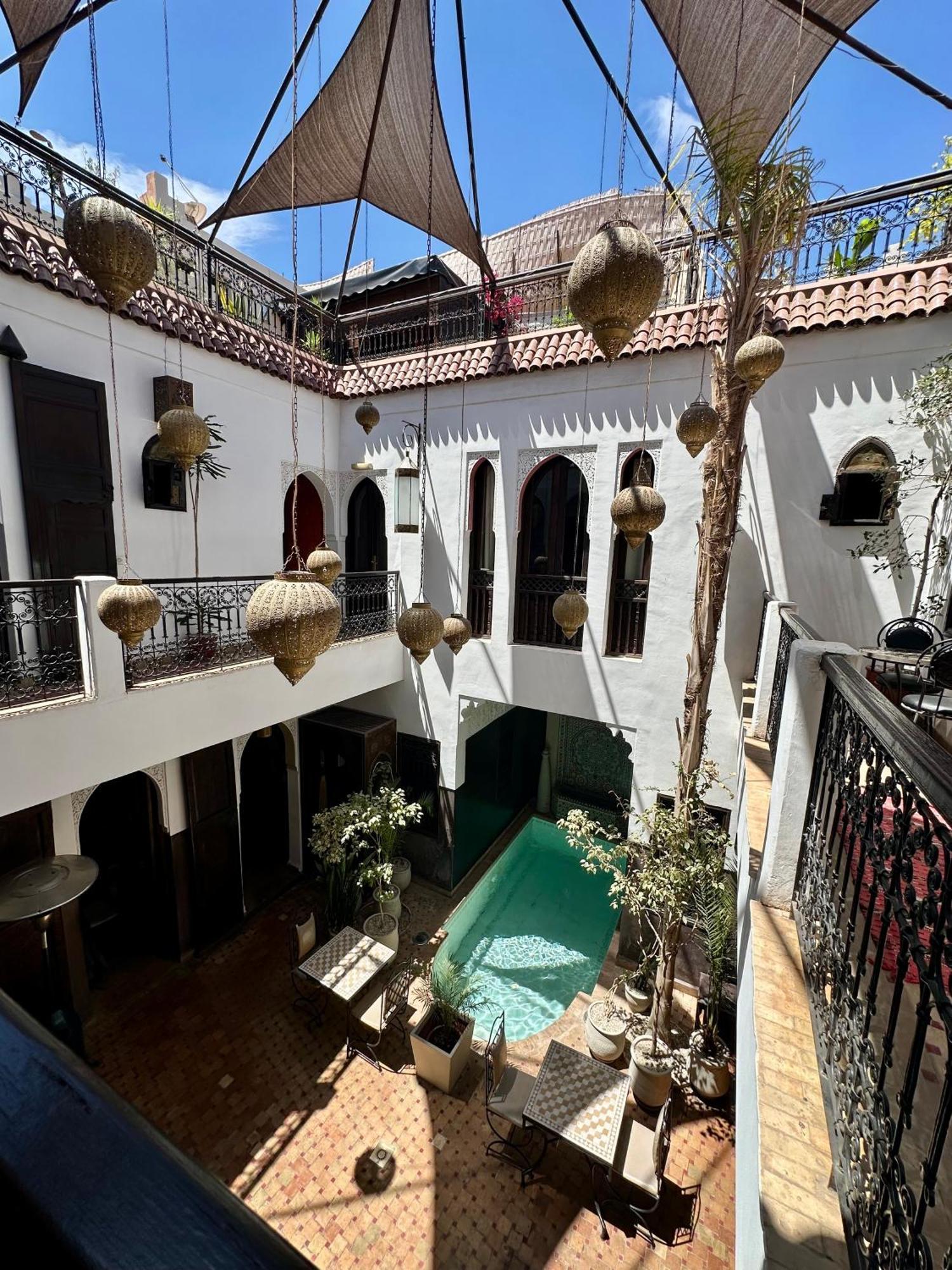 Riad La Porte Rouge By La Siredrah Марракеш Экстерьер фото